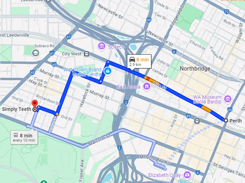 Simply-teeth-Cosmetic-Dentistry-for-Perth-CBD-google-map-location-02