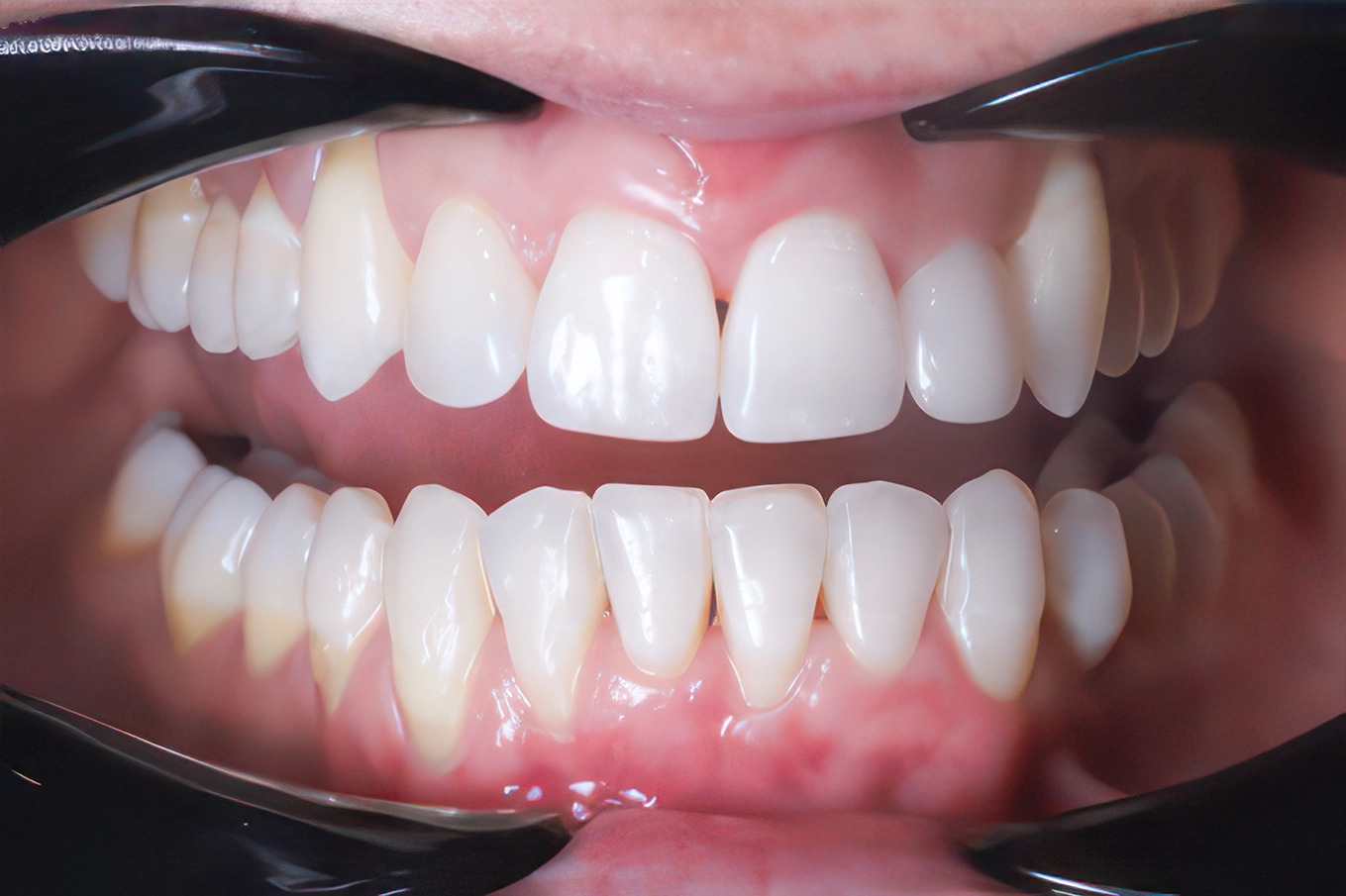 Smile comparison: Before vs after